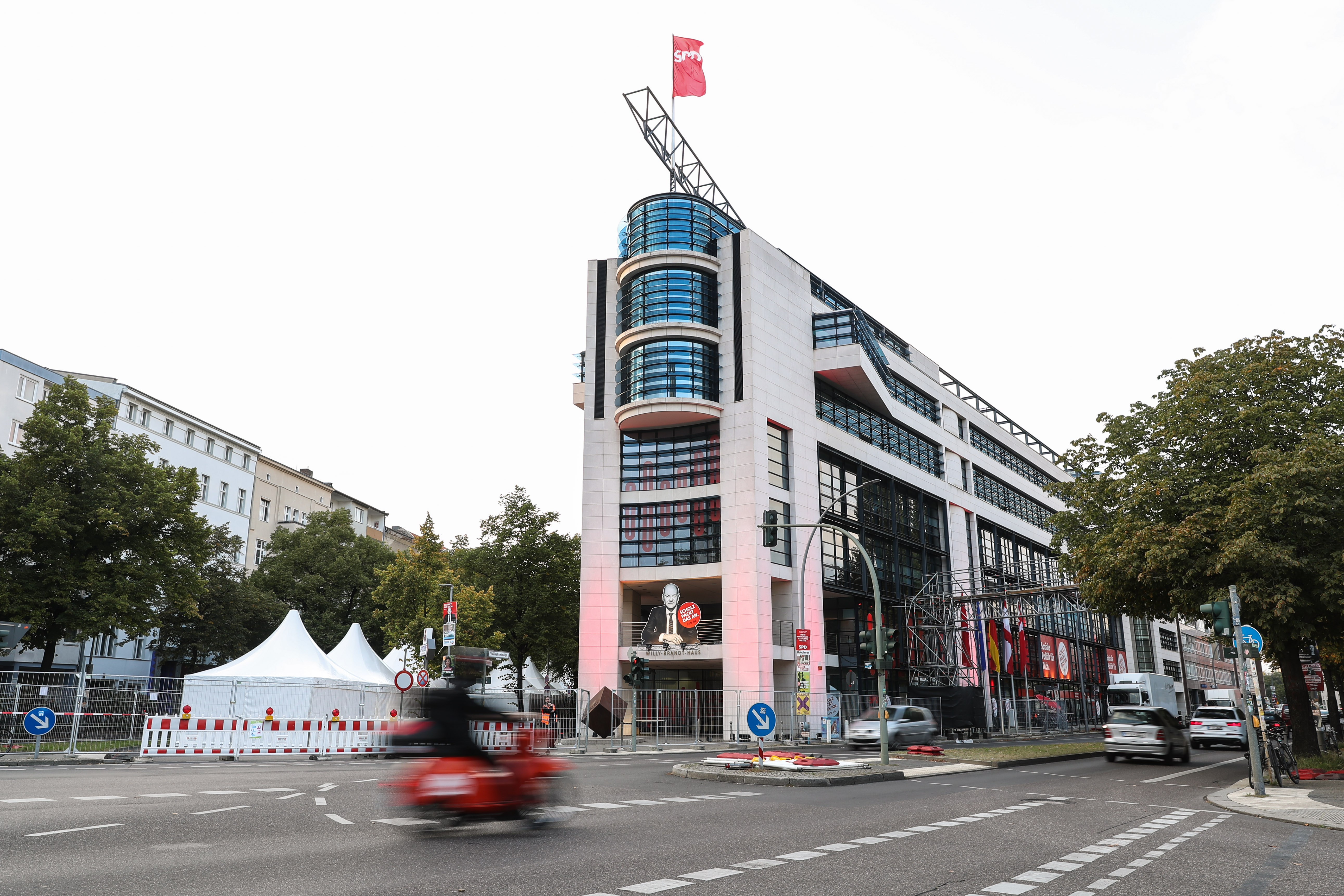 德国社会民主党(社民党)总部 新华社图